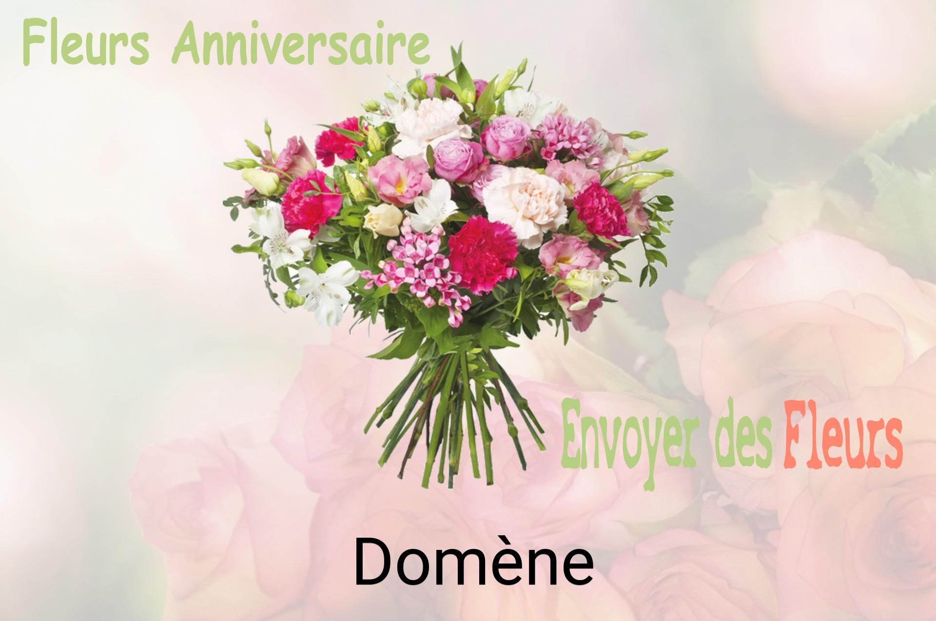 Bouquet de fleurs d’anniversaire livré à Domène